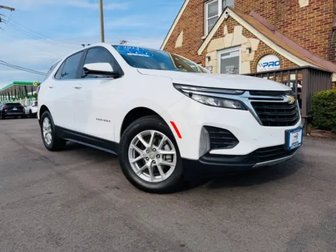 White 2024 CHEVROLET EQUINOX LT for sale in Highland, IN