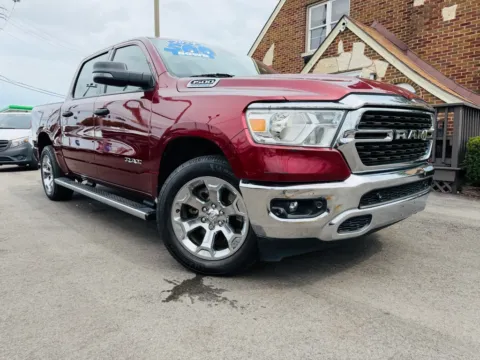 Red 2024 RAM 1500 BIG HORN for sale in Highland, IN