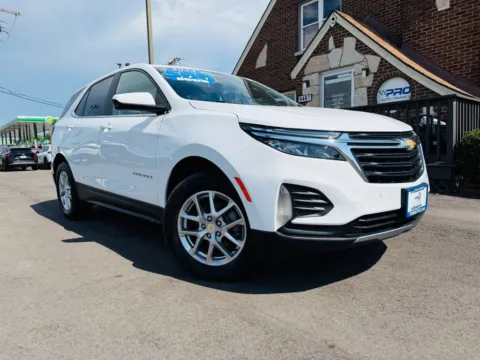 White 2023 CHEVROLET EQUINOX LT for sale in Highland, IN
