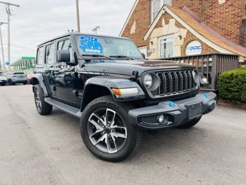 Black 2024 JEEP WRANGLER SPORT S 4XE for sale in Highland, IN