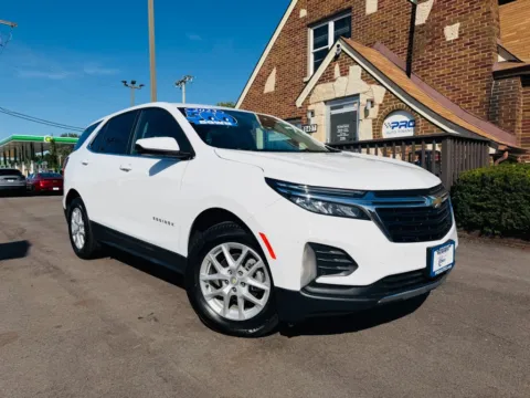 White 2023 CHEVROLET EQUINOX LT for sale in Highland, IN
