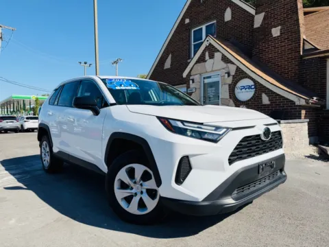 White 2025 TOYOTA RAV4 LE for sale in Highland, IN