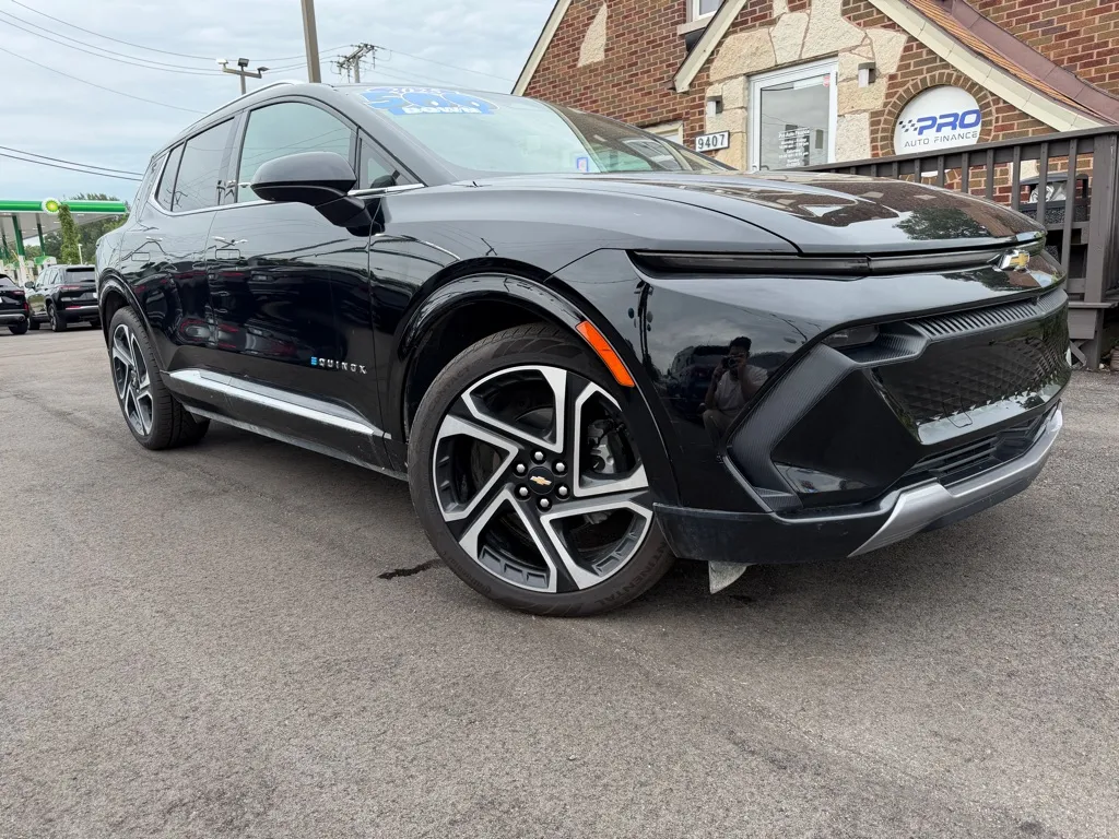 Black 2025 CHEVROLET EQUINOX EV LT for sale in Highland, IN