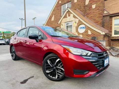 Red 2025 NISSAN VERSA SR for sale in Highland, IN