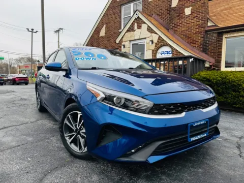 Blue 2023 KIA FORTE LXS for sale in Highland, IN
