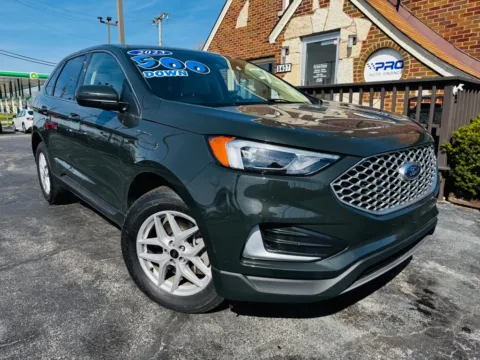 Green 2023 FORD EDGE SEL for sale in Highland, IN
