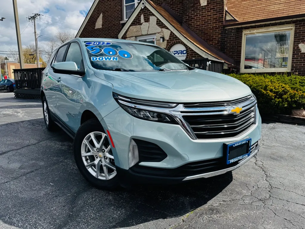 2022 CHEVROLET EQUINOX LT for sale in Highland, IN