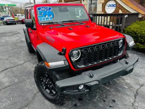 Photos of 2025 JEEP WRANGLER WILLYS 4XE for sale in Highland, IN at Pro Auto Finance Highland