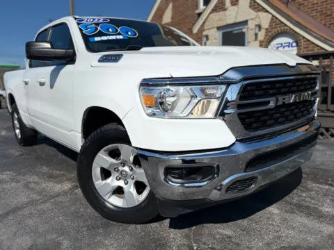 White 2022 RAM 1500 BIG HORN for sale in Highland, IN