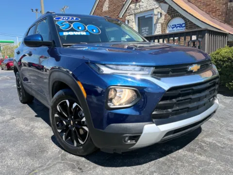 Blue 2023 CHEVROLET TRAILBLAZER LT for sale in Highland, IN