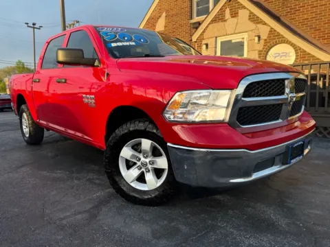 Red 2022 RAM 1500 CLASSIC SLT for sale in Highland, IN