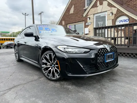 Black 2022 BMW 4 SERIES 430I GRAN COUPE for sale in Highland, IN