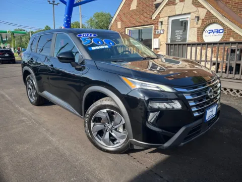 Black 2024 NISSAN ROGUE SV for sale in Highland, IN