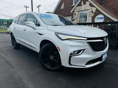 White 2023 BUICK ENCLAVE ESSENCE for sale in Highland, IN
