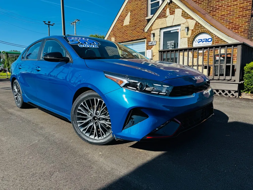 Blue 2024 KIA FORTE GT-LINE for sale in Highland, IN