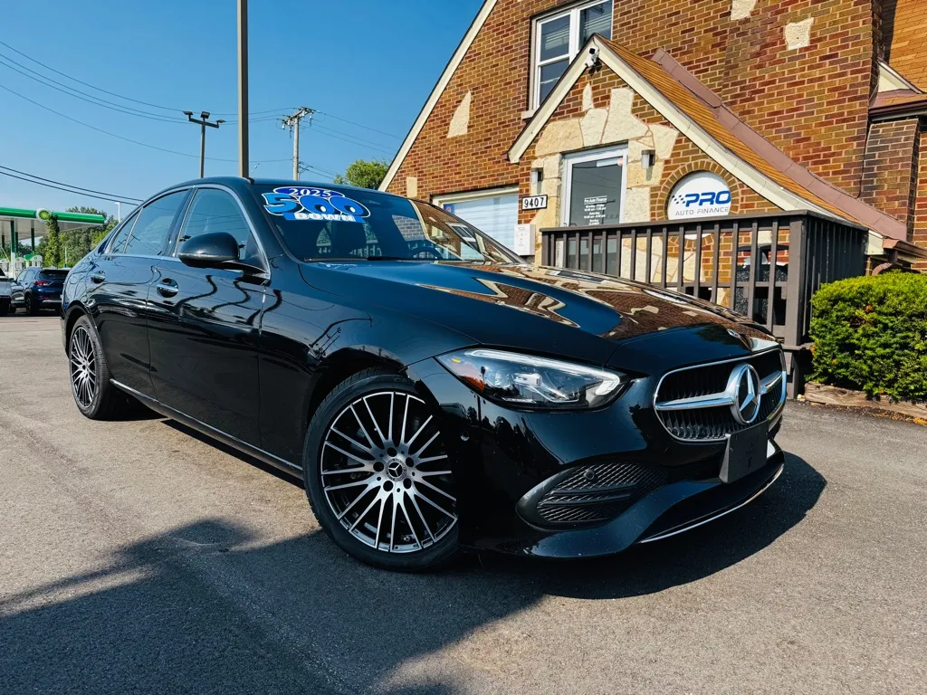 Black 2025 MERCEDES-BENZ C-CLASS C 300 4MATIC for sale in Highland, IN