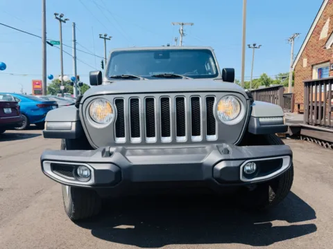 Another view of 2021 JEEP WRANGLER UNLIMI SAHARA for sale in Highland, IN at Pro Auto Finance Highland