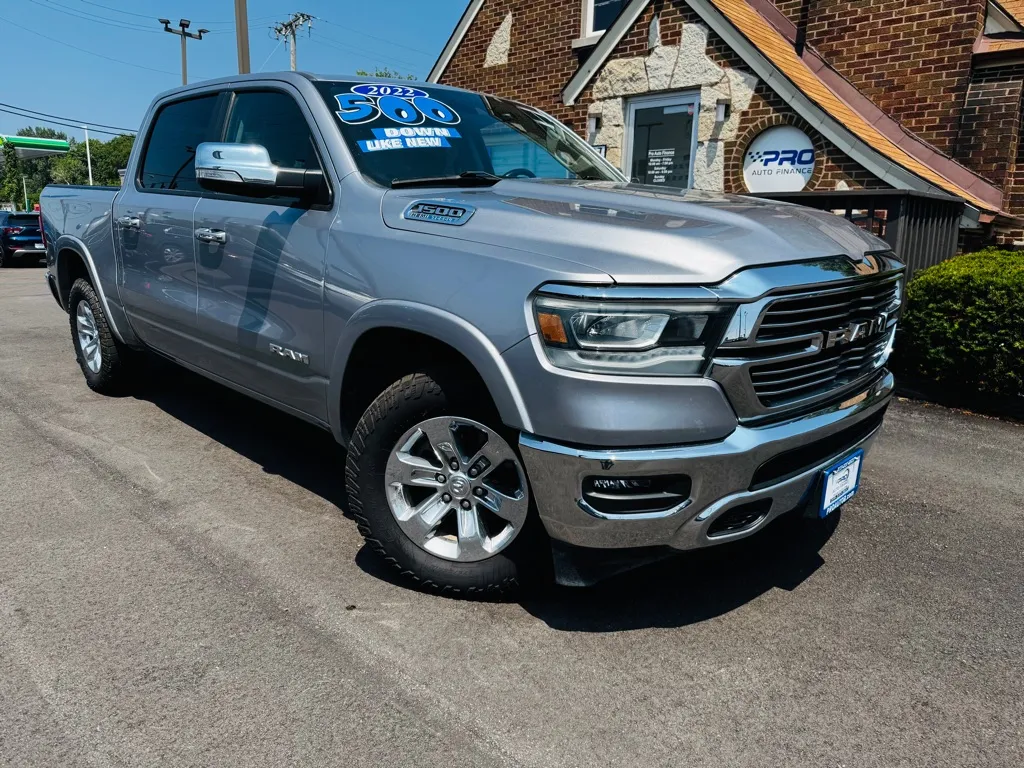 Silver 2022 RAM 1500 LARAMIE for sale in Highland, IN