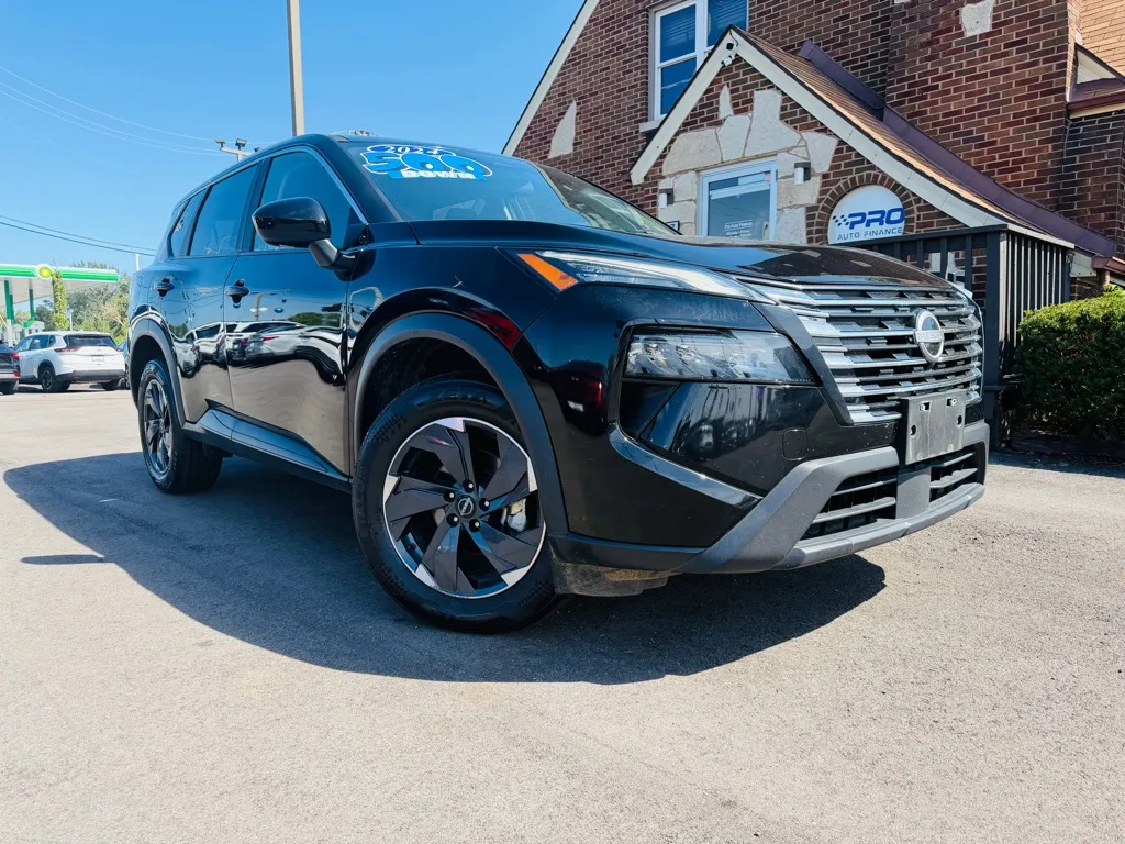 Black 2024 NISSAN ROGUE SV for sale in Highland, IN