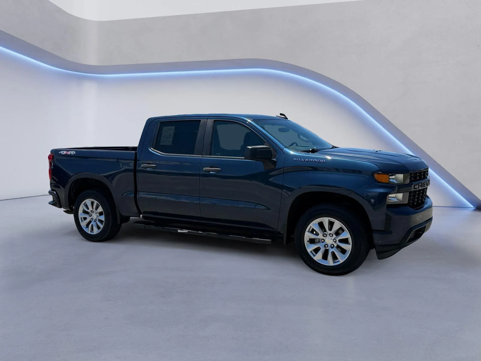 Blue 2020 Chevrolet Silverado 1500 Custom for sale in Alcoa, TN