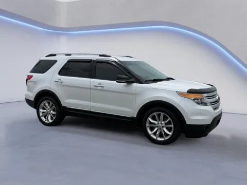 White 2014 Ford Explorer XLT for sale in Alcoa, TN