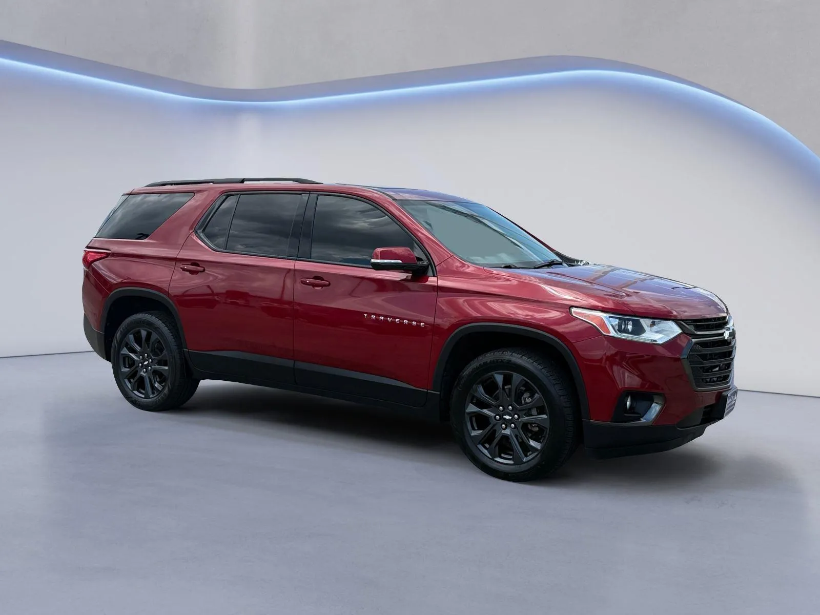 Red 2018 Chevrolet Traverse RS for sale in Alcoa, TN