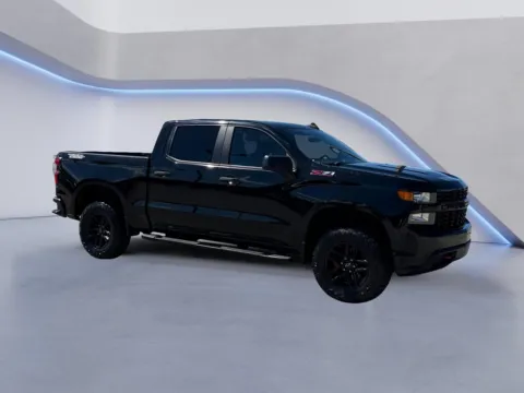 Black 2021 Chevrolet Silverado 1500 Custom Trail Boss for sale in Alcoa, TN