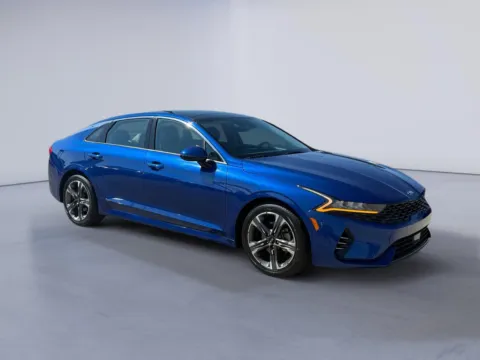 Blue 2021 Kia K5 EX for sale in Alcoa, TN