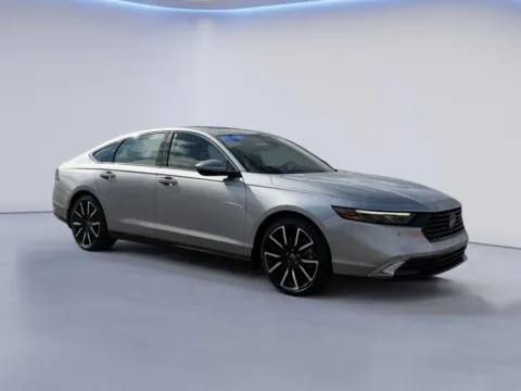 Silver 2023 Honda Accord Hybrid Touring for sale in Alcoa, TN