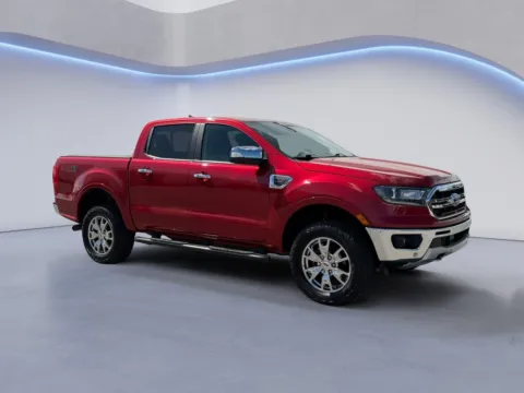 Red 2021 Ford Ranger LARIAT for sale in Alcoa, TN
