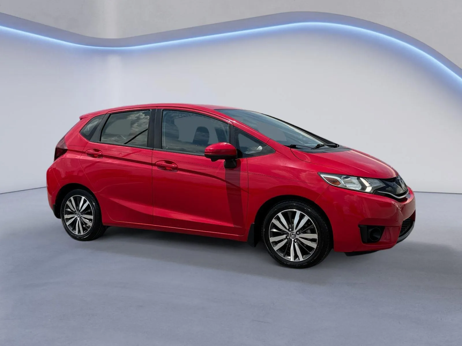 Red 2016 Honda Fit EX for sale in Alcoa, TN
