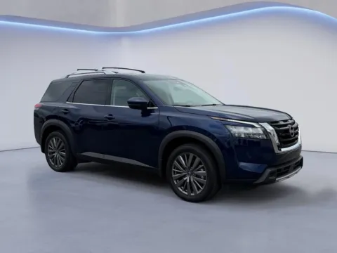 Blue 2025 Nissan Pathfinder SL for sale in Alcoa, TN