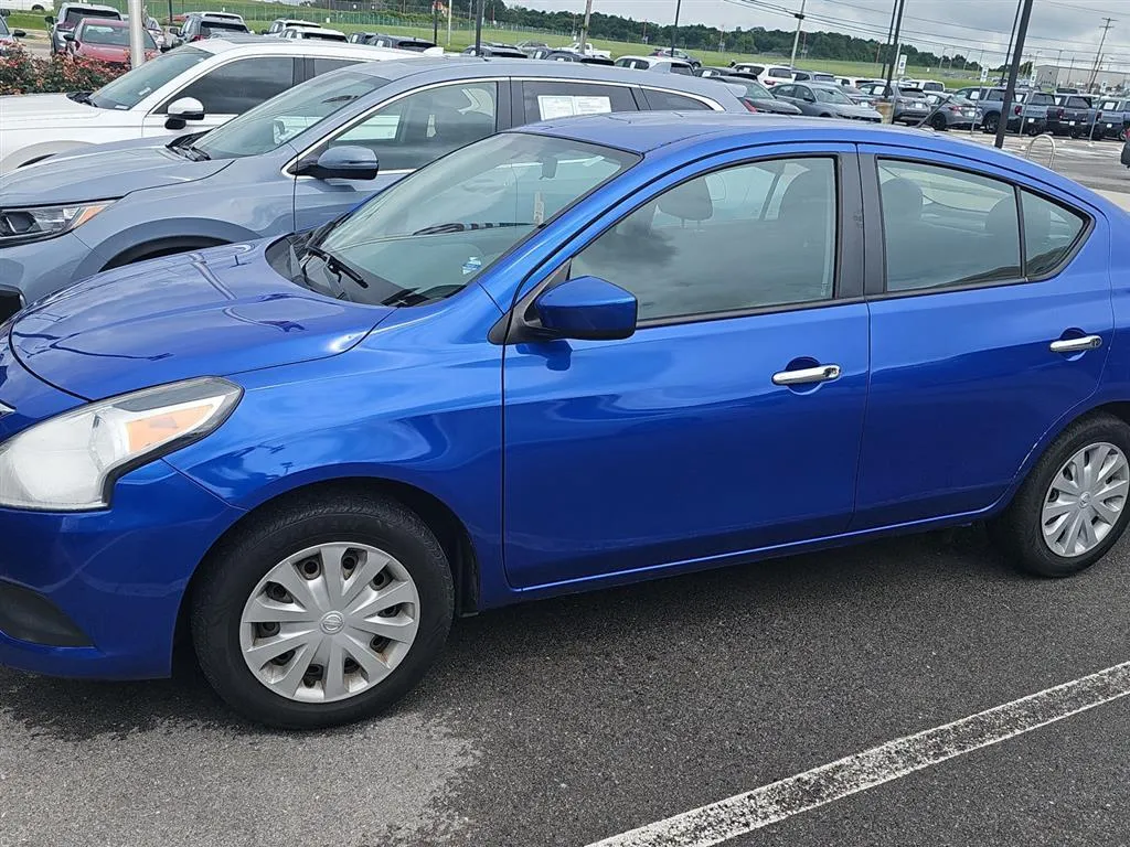 Blue 2017 Nissan Versa Sedan SV for sale in Alcoa, TN