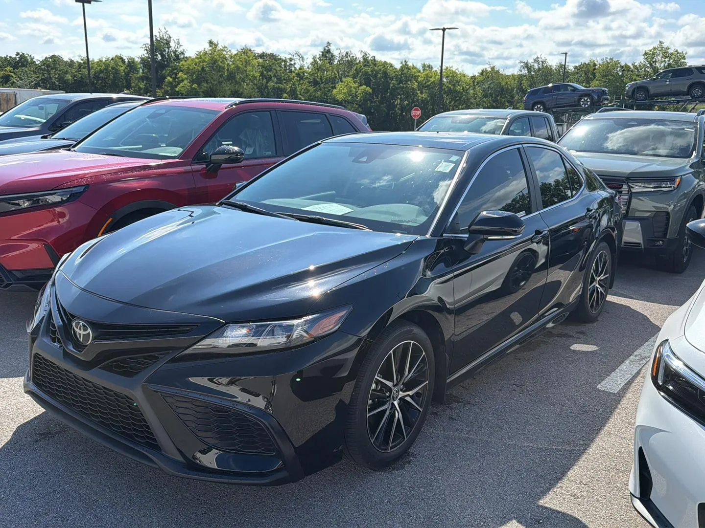 Black 2024 TOYOTA CAMRY for sale in Alcoa, TN