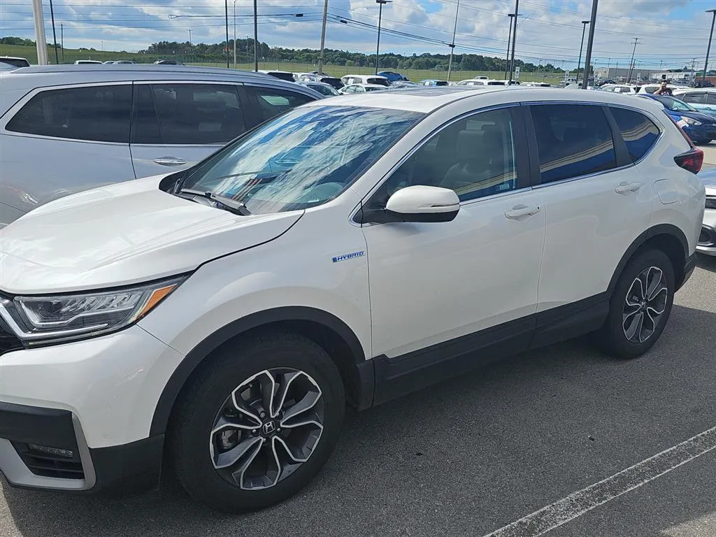 White 2022 Honda CR-V Hybrid EX-L for sale in Alcoa, TN