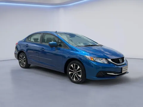 Blue 2014 Honda Civic Sedan EX for sale in Alcoa, TN