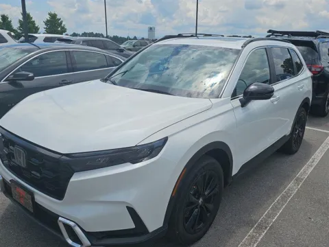 White 2024 Honda CR-V Hybrid Sport Touring for sale in Alcoa, TN