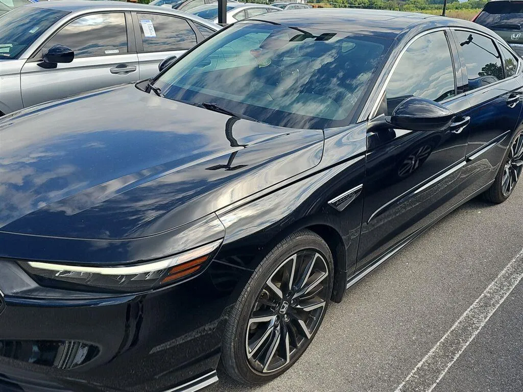 Black 2023 HONDA ACCORD EX for sale in Alcoa, TN