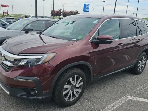 Red 2019 HONDA PILOT EXL for sale in Alcoa, TN