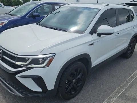 White 2022 Volkswagen Taos SEL for sale in Alcoa, TN