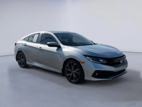 Silver 2019 Honda Civic Sport for sale in Alcoa, TN