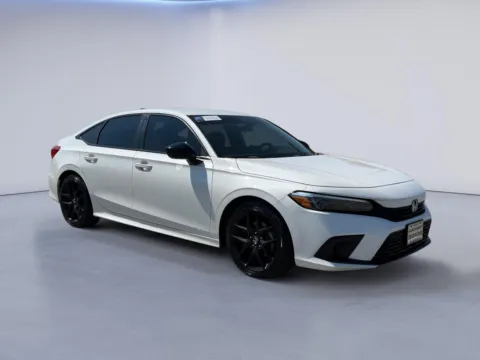 White 2022 Honda Civic Sedan Sport for sale in Alcoa, TN