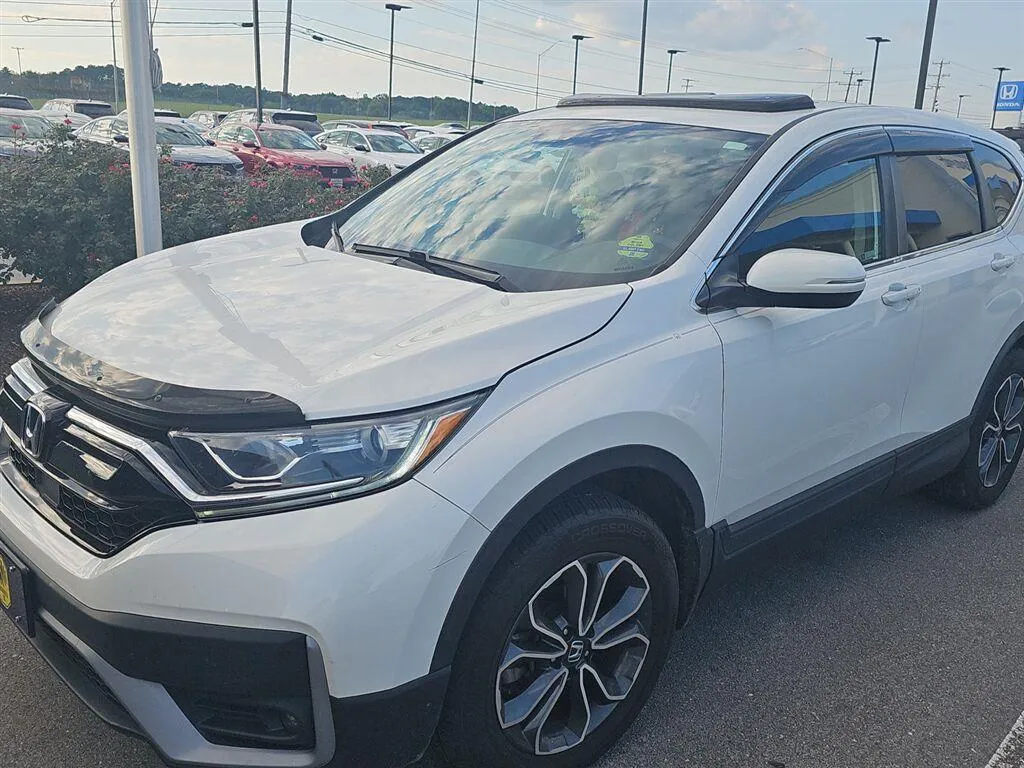 White 2021 Honda CR-V EX for sale in Alcoa, TN