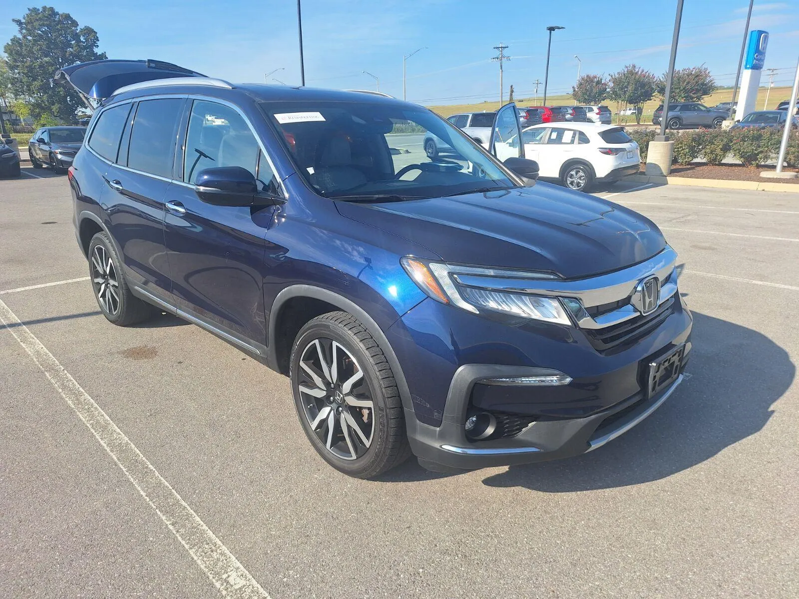 Black 2021 Honda Pilot Touring w/Rear Captain's Chairs for sale in Alcoa, TN