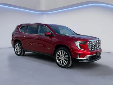 Red 2024 GMC Acadia AWD Denali for sale in Alcoa, TN