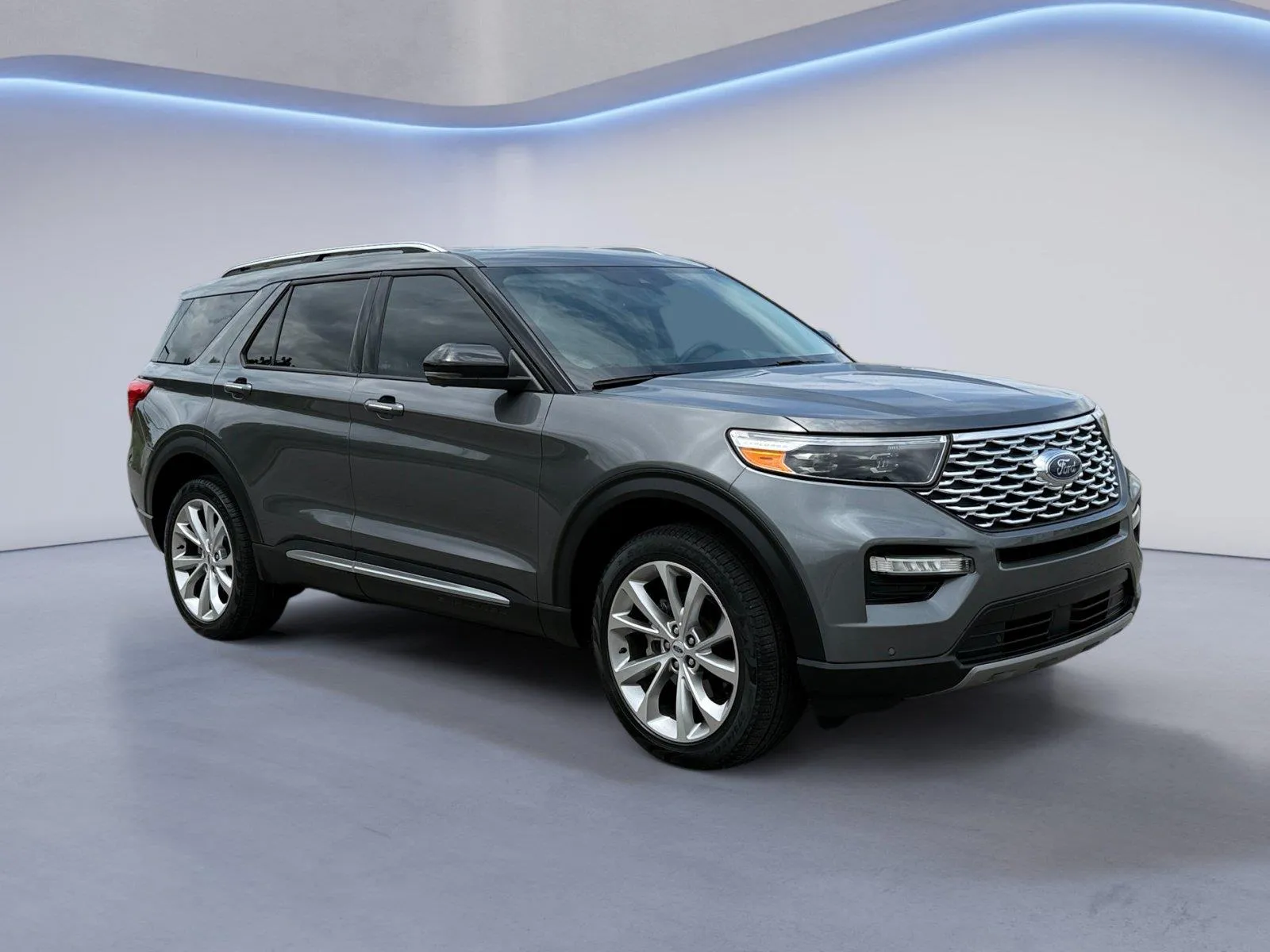 Gray 2023 Ford Explorer Platinum for sale in Alcoa, TN