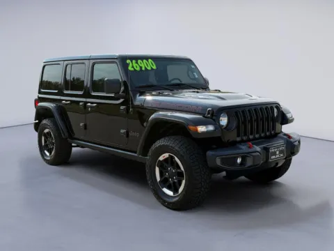 Black 2020 Jeep Wrangler Unlimited Rubicon for sale in Alcoa, TN