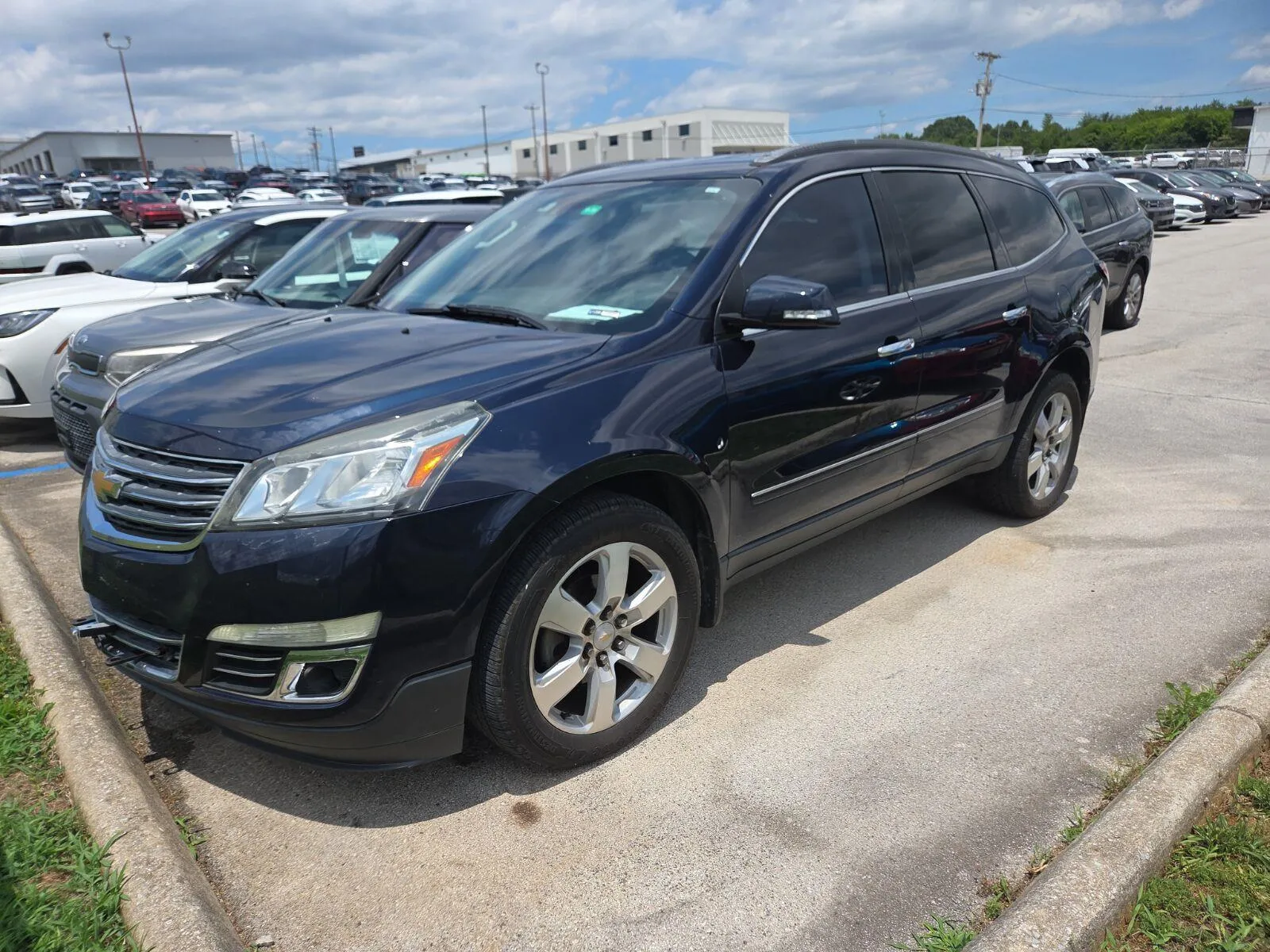 Black 2016 Chevrolet Traverse LTZ for sale in Alcoa, TN