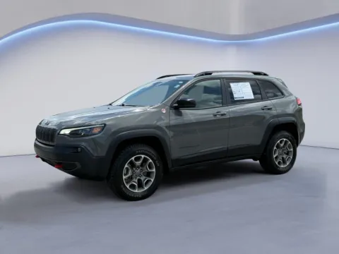 Gray 2022 Jeep Cherokee Trailhawk for sale in Alcoa, TN