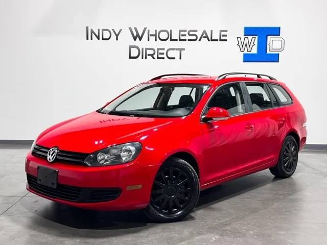 Red 2013 Volkswagen Jetta SportWagen 2.5L S for sale in Carmel, IN